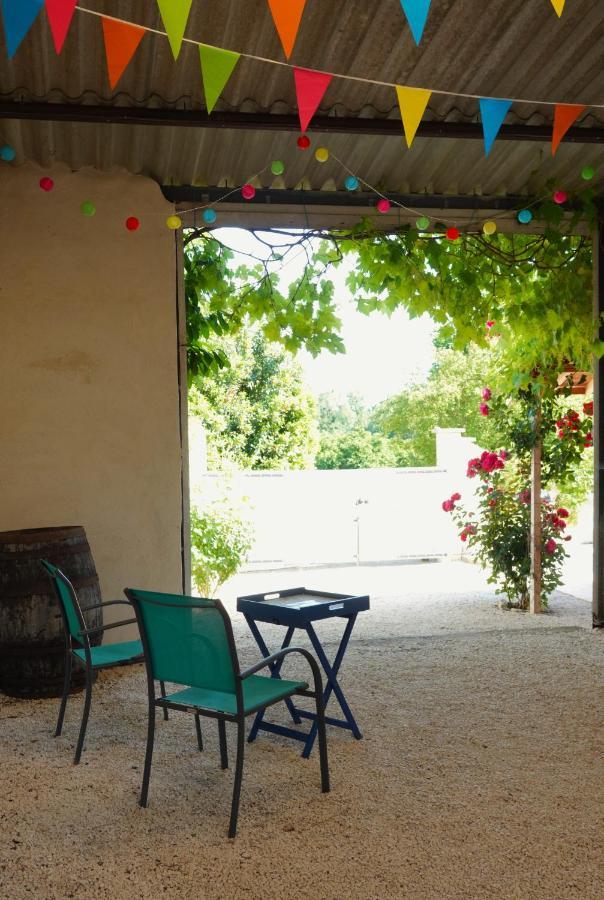 Gite Rural La Maison Mauve Ventouse Exterior foto